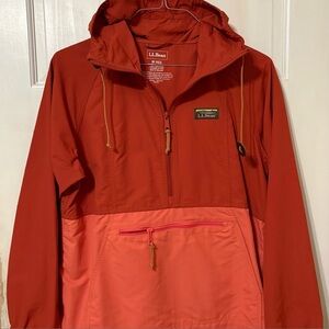 L.L. Bean Woman’s Mountain Classic
Anorak Colorblock jacket